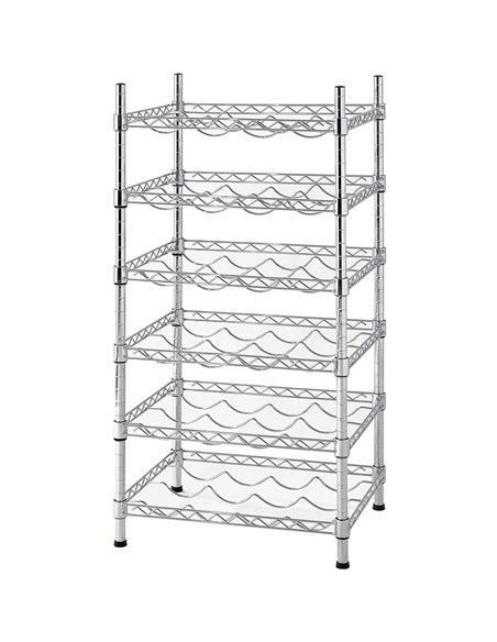 Commercial 6 Tier Wine Rack 450x350x900mm | DA-CJB1446