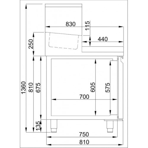 Refrigerated Pizza Preparation...