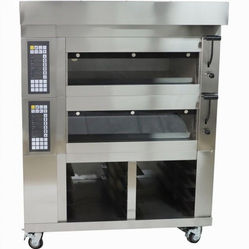 Commercial European 2 Deck 4 Tray...