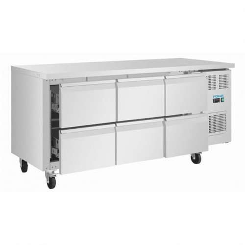 Polar U-Series Six Drawer Gastronorm...