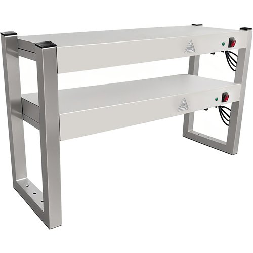 Commercial Quartz Lamp Heating Gantry Two Tiers 1800x300x625mm | Stalwart DA-VST182H