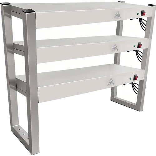 Commercial Quartz Lamp Heating Gantry Three Tiers 1800x300x975mm | Stalwart DA-VST183H