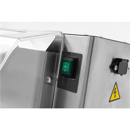 Commercial Pizza Dough Roller Stainless Steel 450x350x360mm | Stalwart DA-JMM302