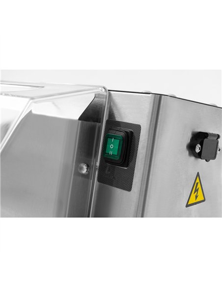 Commercial Pizza Dough Roller Stainless Steel 450x350x360mm | Stalwart DA-JMM302