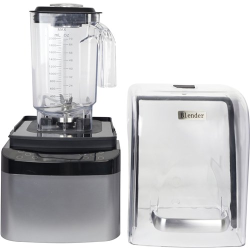 Commercial Heavy Duty Blender with Sound Cover 2L Jar Touch Screen Control 3HP Motor 230x265x465mm | Stalwart DA-HS8005NEW