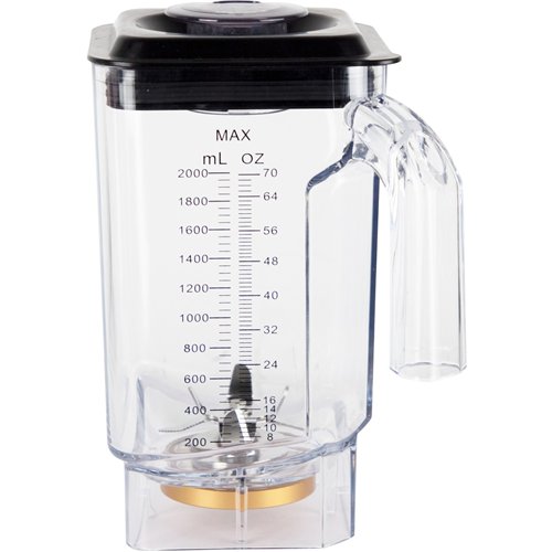 Commercial Heavy Duty Blender with Sound Cover 2L Jar 3HP Motor 230x265x465mm | Stalwart DA-HS8006NEW