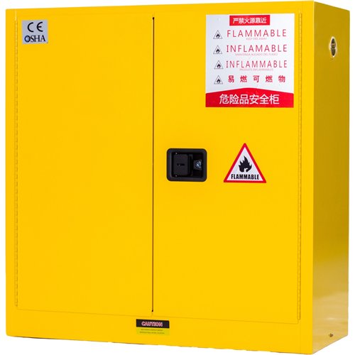 30 Gallon / 114 Litre Flammable Safety COSHH Cabinet 1090x460x1120mm | Stalwart DA-BY30