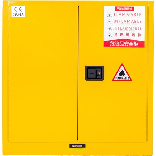 30 Gallon / 114 Litre Flammable Safety COSHH Cabinet 1090x460x1120mm | Stalwart DA-BY30