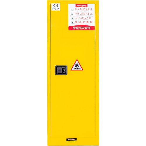22 Gallon / 83 Litre Flammable Safety COSHH Cabinet 590x460x1650mm | Stalwart DA-BY22
