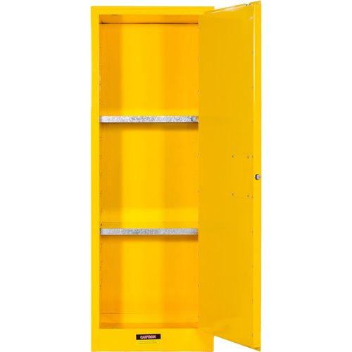 22 Gallon / 83 Litre Flammable Safety COSHH Cabinet 590x460x1650mm | Stalwart DA-BY22