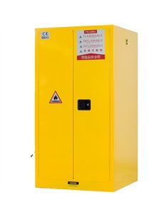 60 Gallon / 170 Litre Flammable Safety COSHH Cabinet 860x860x1650mm | Stalwart DA-BY60