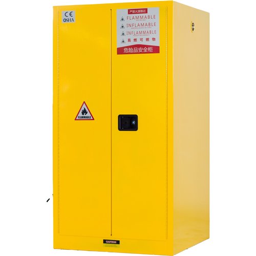 60 Gallon / 170 Litre Flammable Safety COSHH Cabinet 860x860x1650mm | Stalwart DA-BY60