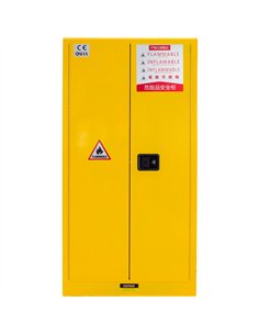 60 Gallon / 170 Litre Flammable Safety COSHH Cabinet 860x860x1650mm | Stalwart DA-BY60 2