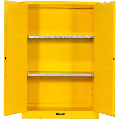 90 Gallon / 341 Litre Flammable Safety COSHH Cabinet 1090x860x1650mm | Stalwart DA-BY90