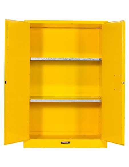 90 Gallon / 341 Litre Flammable Safety COSHH Cabinet 1090x860x1650mm | Stalwart DA-BY90