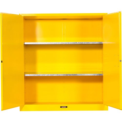 110 Gallon / 416 Litre Flammable Safety COSHH Cabinet 1500x860x1650mm | Stalwart DA-BY110
