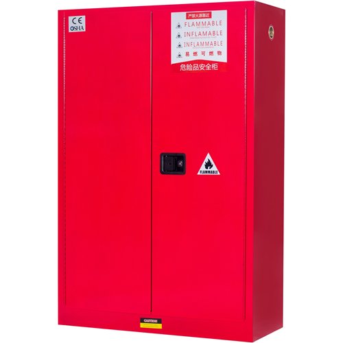45 Gallon / 170 Litre Flammable Safety COSHH Cabinet 1090x460x1650mm | Stalwart DA-BR45