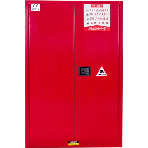 45 Gallon / 170 Litre Flammable Safety COSHH Cabinet 1090x460x1650mm | Stalwart DA-BR45