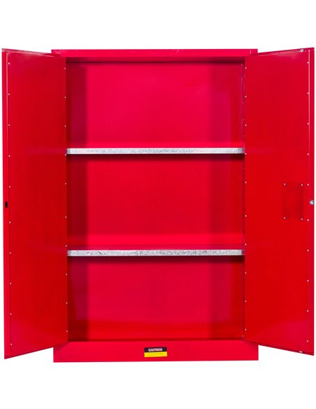 45 Gallon / 170 Litre Flammable Safety COSHH Cabinet 1090x460x1650mm | Stalwart DA-BR45