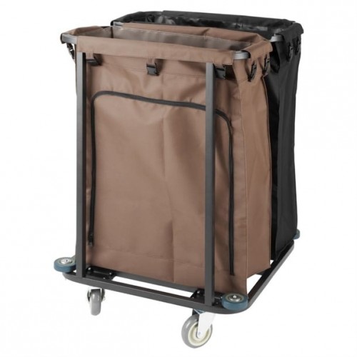 Jantex 2 Compartment Linen Trolley...