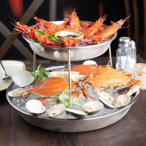 Olympia Seafood Platter Stainless...