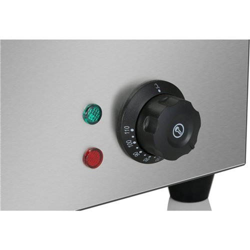 Commercial XL Bain Marie with Drain Tap 4xGN1/1 1100x700x280mm | Stalwart DA-HB4XL