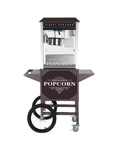 Commercial Popcorn Maker with Retro Trolley 1.44kW 940x450x1540mm | Stalwart DA-POPCORN104