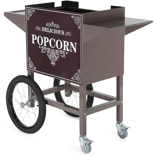 Commercial Popcorn Maker with Retro Trolley 1.44kW 940x450x1540mm | Stalwart DA-POPCORN104