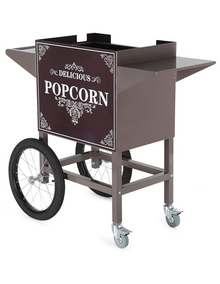 Commercial Popcorn Maker with Retro Trolley 1.44kW 940x450x1540mm | Stalwart DA-POPCORN104