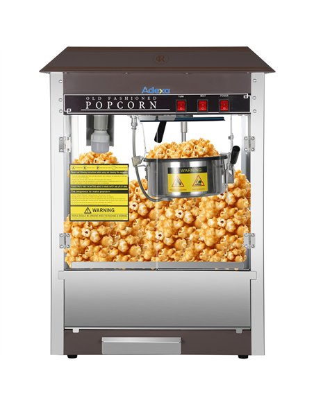 Commercial Tabletop Popcorn Maker 1.44kW 560x420x760mm | Stalwart DA-POPCORN105