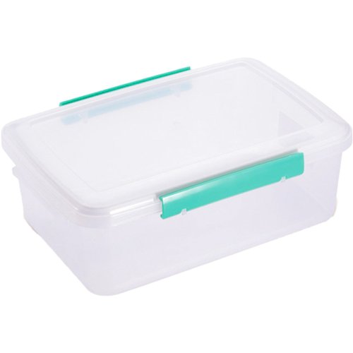 Food Storage Box with Buckles White Polypropylene (PP) 275x180x130mm | Stalwart DA-GZFH002