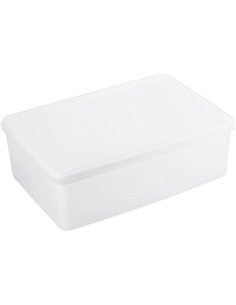 Food Storage Box White Polypropylene (PP) 345x230x120mm | Stalwart DA-GZFH104