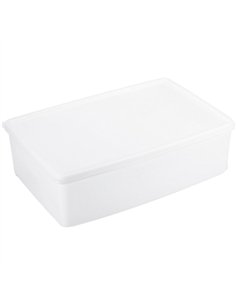 Food Storage Box White Polypropylene (PP) 385x250x125mm | Stalwart DA-GZFH106