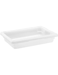 Storage Box White Polyethylene (PE) 457×305×92mm | Stalwart DA-GZFH202