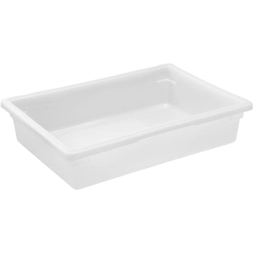 Storage Box White Polyethylene (PE) 660×460×150mm | Stalwart DA-GZFH208