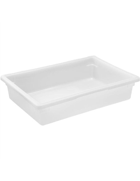 Pe Mini Storage Box Storage Box White Polyethylene (PE) 660×460×150mm | Stalwart DA-GZFH208