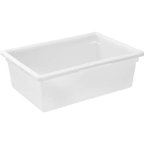 Storage Box White Polyethylene (PE) 660×460×230mm | Stalwart DA-GZFH210