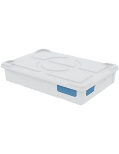 Pizza Dough Box 16.7L White Polypropylene (PP) 570x385x108mm | Stalwart DA-GZFH604