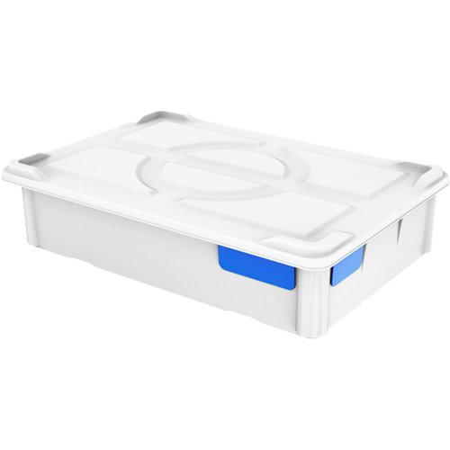 Pizza Dough Box 21.3L White Polypropylene (PP) 570x385x130mm | Stalwart DA-GZFH606