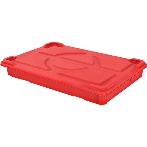 Pizza Dough Box 10.9L Red Polypropylene (PP) 570x384x74mm | Stalwart DA-GZFH610