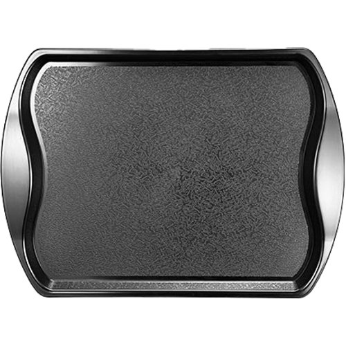 Fast Food Tray Black Polypropylene (PP) 368x276x17mm | Stalwart DA-GZFH712
