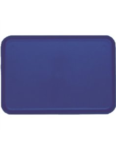 Fast Food Tray Blue ABS Plastic 212x146x15mm | Stalwart DA-GZFH718