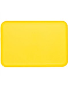 Fast Food Tray Yellow ABS Plastic 212x146x15mm | Stalwart DA-GZFH722
