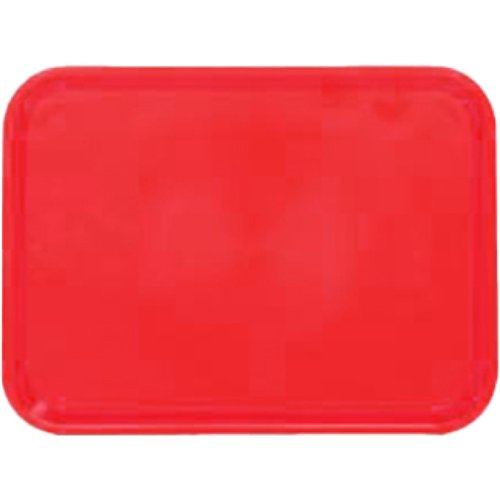 Fast Food Tray Red ABS Plastic 267x200x16mm | Stalwart DA-GZFH728