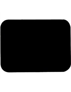 Fast Food Tray Black ABS Plastic 267x200x16mm | Stalwart DA-GZFH732