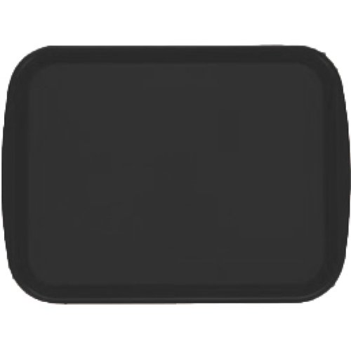 Fast Food Tray Black Polypropylene (PP) 363x269x19mm | Stalwart DA-GZFH770