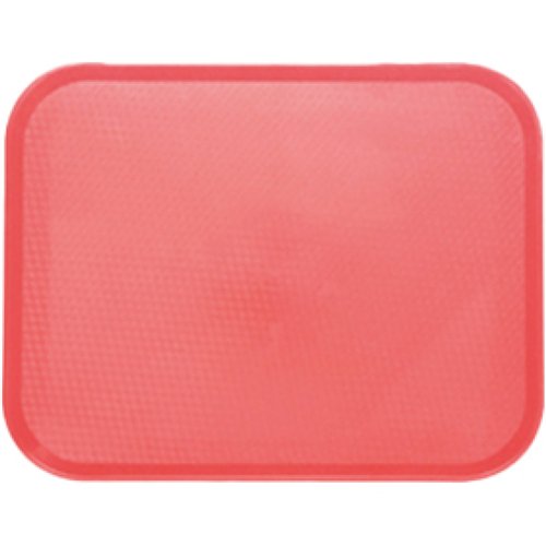 Fast Food Tray Red Polypropylene (PP) 415x305x20mm | Stalwart DA-GZFH782