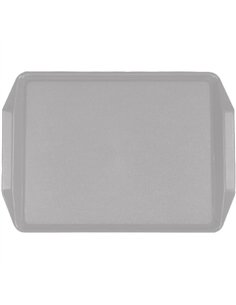 Fast Food Tray Grey ABS Plastic 436x305x30mm | Stalwart DA-GZFH796