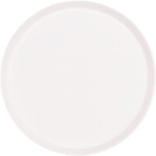 Round Fast Food Tray White ABS Plastic Ф305x23mm | Stalwart DA-GZFH7118