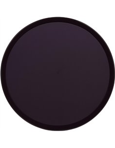 Round Fast Food Tray Black Polypropylene (PP) Ф344x22mm | Stalwart DA-GZFH7140